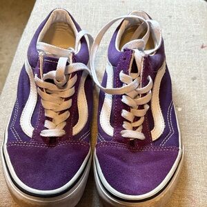 Vans Purple Canvas sneakers